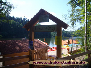 Ebnisee in Kaiserbach. Seen in Baden-Württemberg