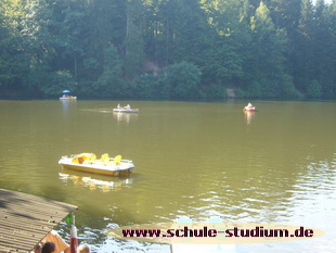 Ebnisee in Kaiserbach. Seen in Baden-Württemberg