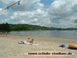 Der Bostalsee. Seen im Saarland