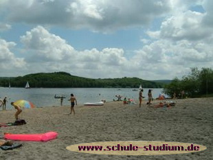 Der Bostalsee. Seen im Saarland