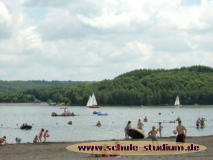 Der Bostalsee. Seen im Saarland