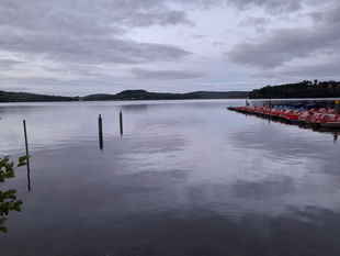 Der Bostalsee. Seen im Saarland