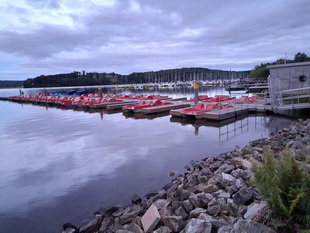 Der Bostalsee. Seen im Saarland