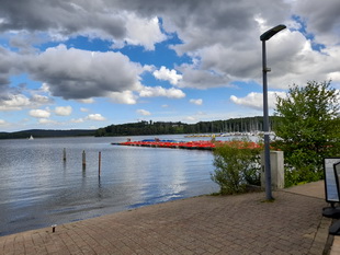 Der Bostalsee. Seen im Saarland