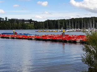 Der Bostalsee. Seen im Saarland