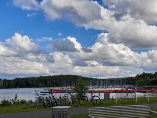 Der Bostalsee. Seen im Saarland