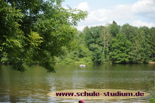 Der Losheimer See. Seen im Saarland