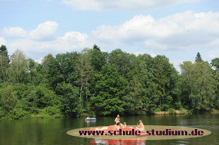 Der Losheimer See. Seen im Saarland