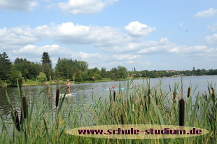 Der Losheimer See. Seen im Saarland