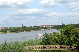 Der Losheimer See. Seen im Saarland