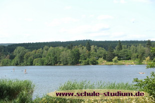 Der Losheimer See. Seen im Saarland