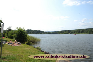 Der Losheimer See. Seen im Saarland