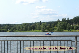 Der Losheimer See. Seen im Saarland