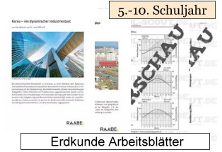 Erdkunde Arbeitsblätter 5.-10. Schuljahr (Sekundarstufe 1)