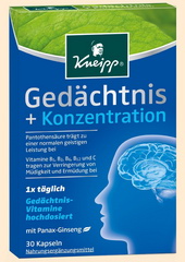 Kneipp Nahrungsergänzungsmittel