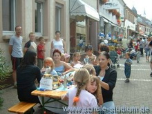 Fröhliches Kunterbunt <br>in Bad Bergzabern, Bilder vom Freitag 2. September 2005