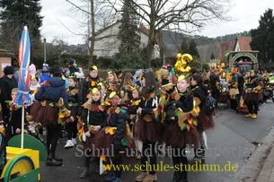 Faschingsumzug in Dahn (Pfalz)