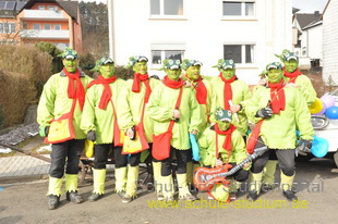 Faschingsumzug in Dahn (Südwestpfalz)