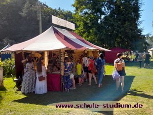 Mittelaltermarkt in Saarbrücken (Saarland)