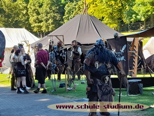 Mittelaltermarkt in Saarbrücken (Saarland)