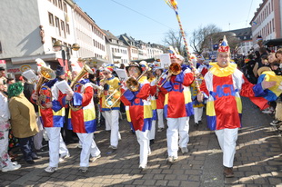 Rosenmontagszug in Mainz