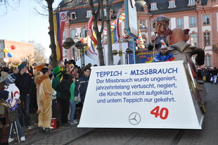 Rosenmontagszug in Mainz