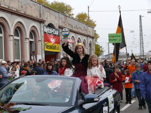 Winzerfestumzug in Neustadt/Weinstrae 2008