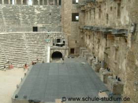 Antike Theater Aspendos in Anatolien