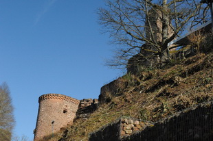 Die Burgruine Altdahn (Südwestpfalz)