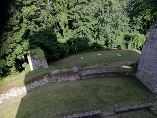 Die Burg Gräfenstein bei Merzalben (Südwestpfalz)