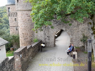 Die Burg/Burgruine Lichtenberg im Landkreis Kusel in Rheinland-Pfalz