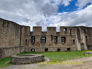 Die Burg/Burgruine Lichtenberg (Landkreis Kusel in Rheinland-Pfalz)