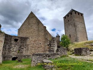 Die Burg/Burgruine Lichtenberg im Landkreis Kusel in Rheinland-Pfalz