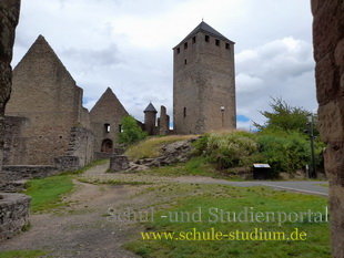 Die Burg/Burgruine Lichtenberg (Landkreis Kusel in Rheinland-Pfalz)