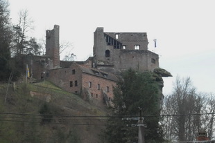 Die Burg Spangenberg (Pfalz)