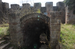 Die Burg(-ruine) Wolfsburg