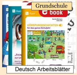 Deutsch Arbeitsblätter Grundschule