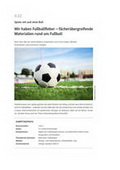 Sport Unterrichtsmaterial