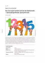 Sport Unterrichtsmaterial