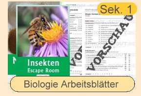 Biologie Arbeitsblätter