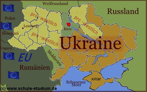 Ukraine - Bürgerkrieg und anhaltende Unruhen