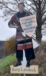 Weihnachtsmarkt auf der Burg Landeck